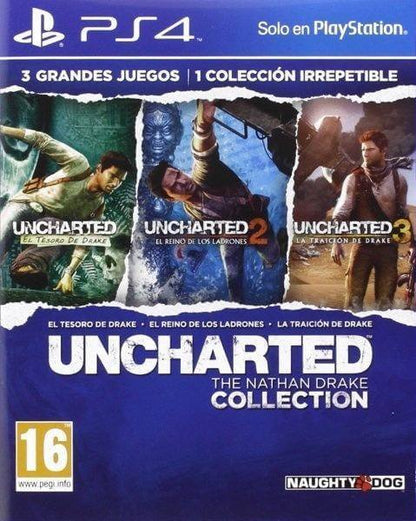 Uncharted LA Colección De Nathan Drake PS4. Cuenta Principal