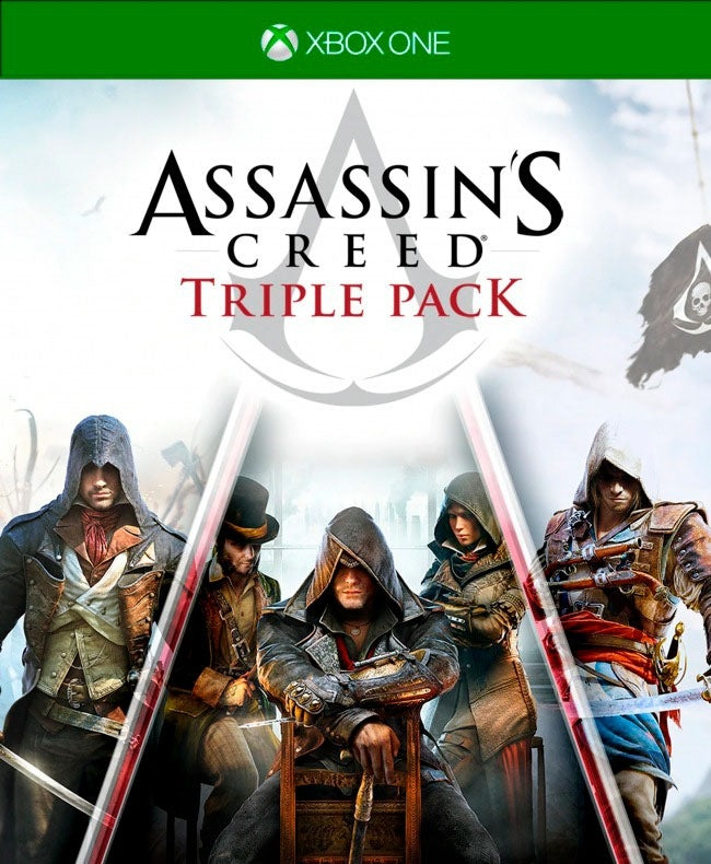 Assassin's Creed Triple Pack: Black Flag, Unity,Syndicate - XBOX ONE